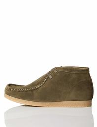 find. Men's Moccasin Boot, Green Suede, us:5