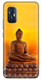 Amazon Brand - Solimo Designer Lord Budha 3D Printed Hard Back Case Mobile Cover for Vivo V17