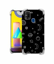 Amazon Brand - Solimo Designer Solar System UV Printed Soft Back Case Mobile Cover for Samsung Galaxy M31