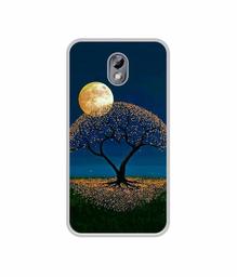 Amazon Brand - Solimo Designer Dark Night View UV Printed Soft Back Case Mobile Cover for Comio C2 Lite