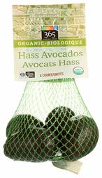 365 Everyday Value, Organic Hass Avocados, 4 Count