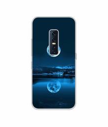 Amazon Brand - Solimo Designer Moon Pattern Print UV Printed Soft Back Case Mobile Cover for Vivo V17 Pro