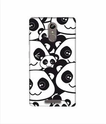 Amazon Brand - Solimo Designer Panda Texture 3D Printed Hard Back Case Mobile Cover for Gionee S6s