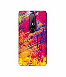 Amazon Brand - Solimo Designer Color Sprink 3D Printed Hard Back Case Mobile Cover for Nokia 6.1 Plus