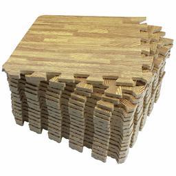 UMI. Essentials 1'x 1'(30cm x 30cm) Schiume per Piastrelle ad Incastro (Grano di Legno) (9 Pezzi Luce) … …