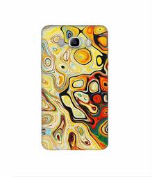 Amazon Brand - Solimo Designer Multicolor Smash Paint 3D Printed Hard Back Case Mobile Cover for Samsung Galaxy J7 (2016)