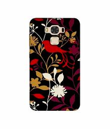 Amazon Brand - Solimo Designer Flower Bunch Pain On Cloth 3D Printed Hard Back Case Mobile Cover for Asus Zenfone 3 Max ZC553KL