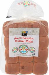 365 Everyday Value, Sweet Hawaiian Dinner Rolls, 18 oz