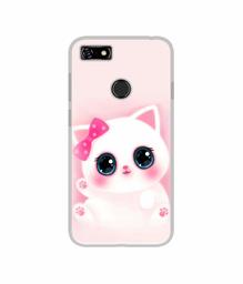 Amazon Brand - Solimo Designer Babby Kitty UV Printed Soft Back Case Mobile Cover for Lenovo A5