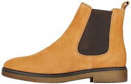 find. Women's Gumsole Chelsea Boots, Braun Tan Suede, US 5