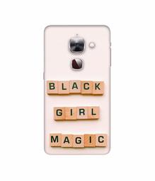 Amazon Brand - Solimo Designer Black Girl Magic 3D Printed Hard Back Case Mobile Cover for LeEco Le Max 2