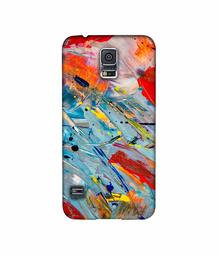 Amazon Brand - Solimo Designer Colour Texture 3D Printed Hard Back Case Mobile Cover for Samsung Galaxy S5 i9600