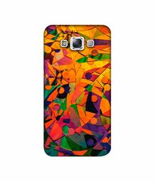 Amazon Brand - Solimo Designer Multicolor Texture 3D Printed Hard Back Case Mobile Cover for Samsung Galaxy E7