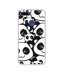 Amazon Brand - Solimo Designer Panda Texture UV Printed Soft Back Case Mobile Cover for Huawei Honor 7A