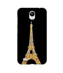 Amazon Brand - Solimo Designer Golden Pairs 3D Printed Hard Back Case Mobile Cover for Vivo Y21L