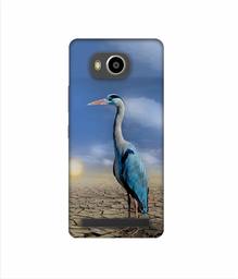 Amazon Brand - Solimo Designer Bagula 3D Printed Hard Back Case Mobile Cover for Lenovo A7700