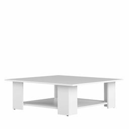 Marque Amazon - Movian Taro - Table basse, 89 x 89 x 30.5 cm (longueur x profondeur x hauteur), Blanc