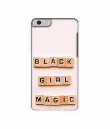 Amazon Brand - Solimo Designer Black Girl Magic 3D Printed Hard Back Case Mobile Cover for Micromax Canvas Knight 2 E471