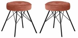 Rivet Stevie Mid-Century Modern Bar Stool, 30