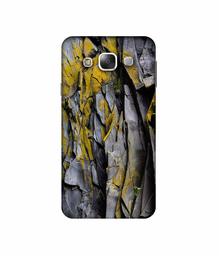 Amazon Brand - Solimo Designer Rock Texture 3D Printed Hard Back Case Mobile Cover for Samsung Galaxy E5