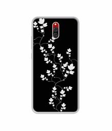 Amazon Brand - Solimo Designer Color Flowers UV Printed Soft Back Case Mobile Cover for Xiaomi Redmi 8A Dual