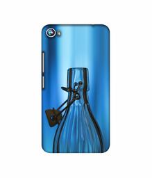 Amazon Brand - Solimo Designer Blue Bottle 3D Printed Hard Back Case Mobile Cover for Micromax Canvas Fire 4 A107