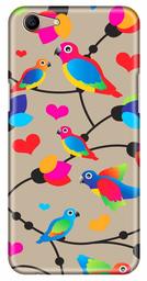 Amazon Brand - Solimo Designer Birds Patterns Design 3D Printed Hard Back Case Mobile Cover for Oppo A83