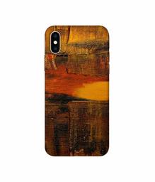 Amazon Brand - Solimo Designer Brown Shade Mashup 3D Printed Hard Back Case Mobile Cover for Apple iPhone Xs Max