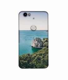 Amazon Brand - Solimo Designer Sea View 3D Printed Hard Back Case Mobile Cover for Nexus 6P