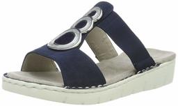 Jenny Korsika-Sport 2257215 Mules, Bleu (Blau 72), 35 EU