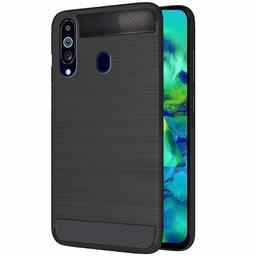 Amazon Brand - Solimo Protective Mobile Cover (Soft & Flexible Back case) for Samsung Galaxy M40 (Black)