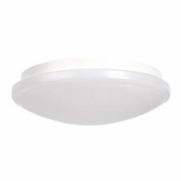 AmazonBasics Lampe de plafond LED 6 W, Ronde, Ø 225 mm, 2700 K