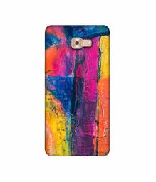 Amazon Brand - Solimo Designer Color Mash On Canvas 3D Printed Hard Back Case Mobile Cover for Samsung Galaxy C9 Pro