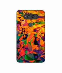 Amazon Brand - Solimo Designer Multicolor Texture 3D Printed Hard Back Case Mobile Cover for LG V20