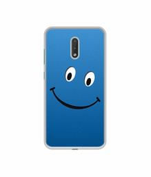 Amazon Brand - Solimo Designer Happy UV Printed Soft Back Case Mobile Cover for Nokia 2.3