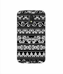 Amazon Brand - Solimo Designer Multi Shape Patterns 3D Printed Hard Back Case Mobile Cover for Motorola Moto E (3rd gen)