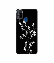 Amazon Brand - Solimo Designer Color Flowers 3D Printed Hard Back Case Mobile Cover for Samsung Galaxy M31