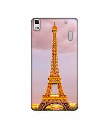 Amazon Brand - Solimo Designer Eiffel Tower Paris 3D Printed Hard Back Case Mobile Cover for Lenovo K3 Note