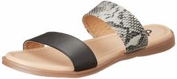 Flavia Women's Black Fashion Slippers-8 UK (40 EU) (9 US) (FL114/BLK)