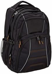 AmazonBasics Laptop Computer Backpack - Fits Up To 17 Inch Laptops (Renewed)