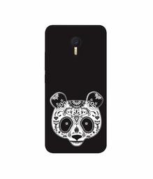 Amazon Brand - Solimo Designer Panda Illustrator 3D Printed Hard Back Case Mobile Cover for Meizu M3 Note