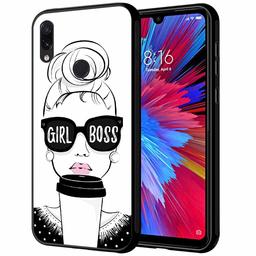 Amazon Brand - Solimo Designer Girl Boss Printed Hard Back Case Mobile Cover for Xiaomi Redmi Note 7 Pro/Redmi Note 7 / Redmi Note 7s (D1228)