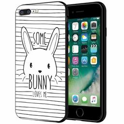 Amazon Brand - Solimo Designer Bunny Printed Hard Back Case Mobile Cover for Apple iPhone 8 Plus / 7 Plus (D1283)