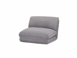 AmazonBasics - Poltrona letto, 78 x 82 x 58 cm, grigio chiaro