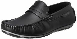 Amazon Brand - Symbol Men's Black Synthetic Moccasins-7 UK (41 EU) (8 US) (AZ-SY-443)