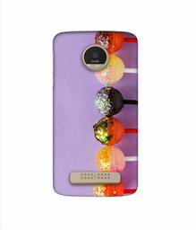 Amazon Brand - Solimo Designer Gilliter Lollipops 3D Printed Hard Back Case Mobile Cover for Motorola Moto Z Play