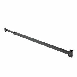 Basics Patio Door Security Bar, Black, 1-Pack