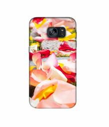 Amazon Brand - Solimo Designer Rose Petals 3D Printed Hard Back Case Mobile Cover for Samsung Galaxy S7 Edge