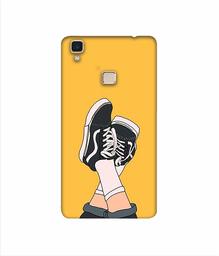 Amazon Brand - Solimo Designer Boy Shoes Pattern 3D Printed Hard Back Case Mobile Cover for Vivo V3 Max