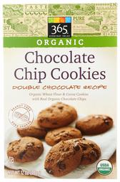 365 Everyday Value, Organic Double Chocolate Chip Cookies, 12 oz